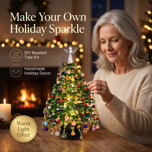 AVOMA™ Beaded Christmas Tree Kit